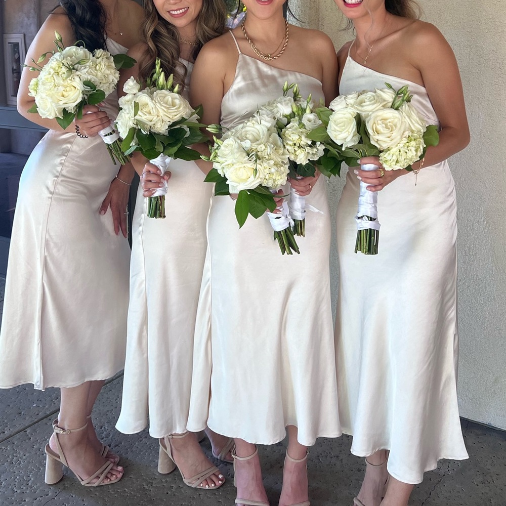 BillyJ Kimbra Bridesmaid Dress Pale Champange